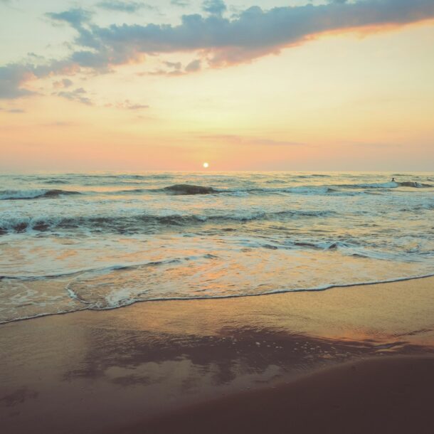 foto de la orilla del mar